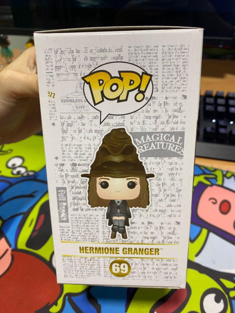 Funko Hermione Granger with Sorting Hat Nycc Exclusive Pop Figure