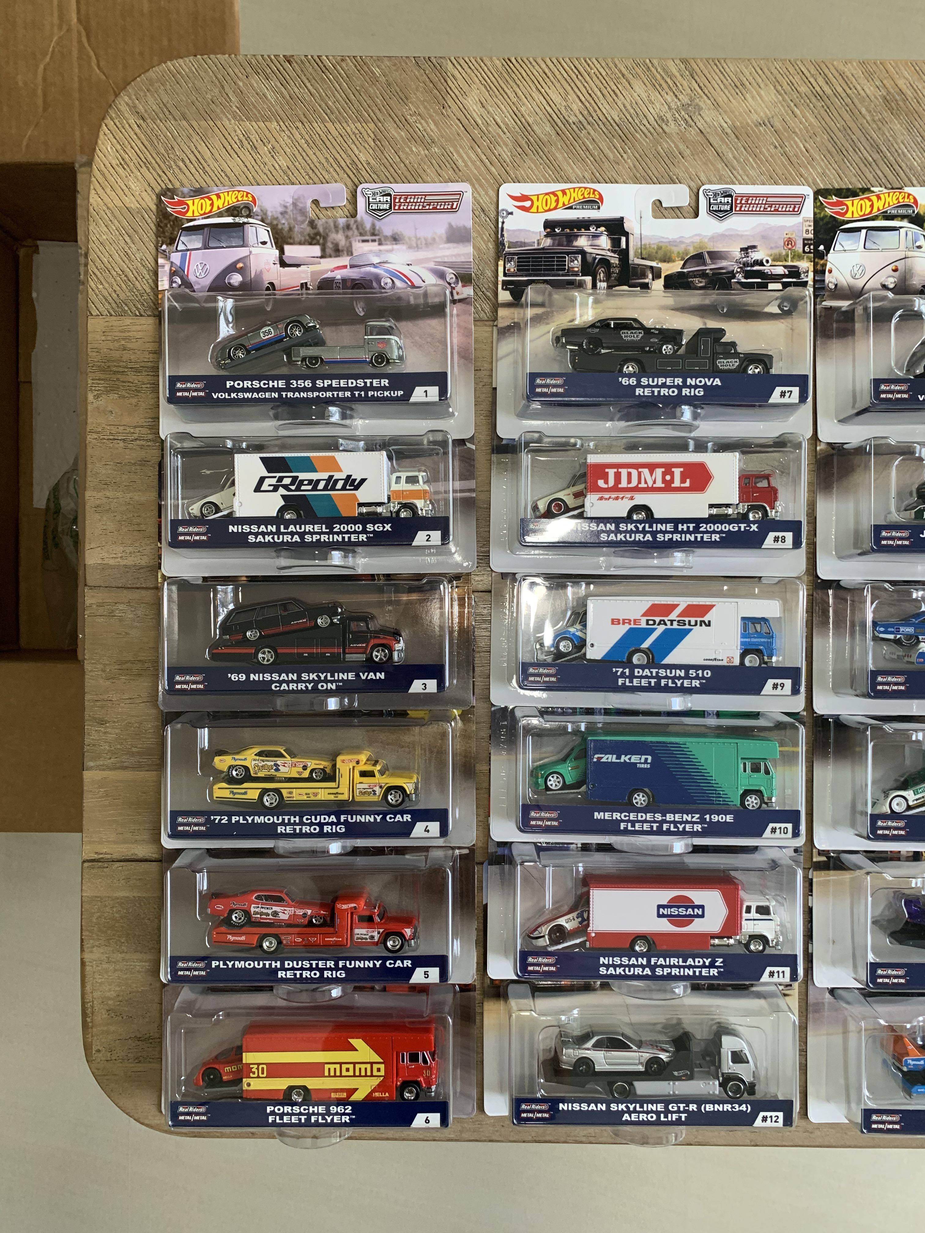 Hot Wheels Team Transport Full set, Hobbies & Toys, Toys & Games on