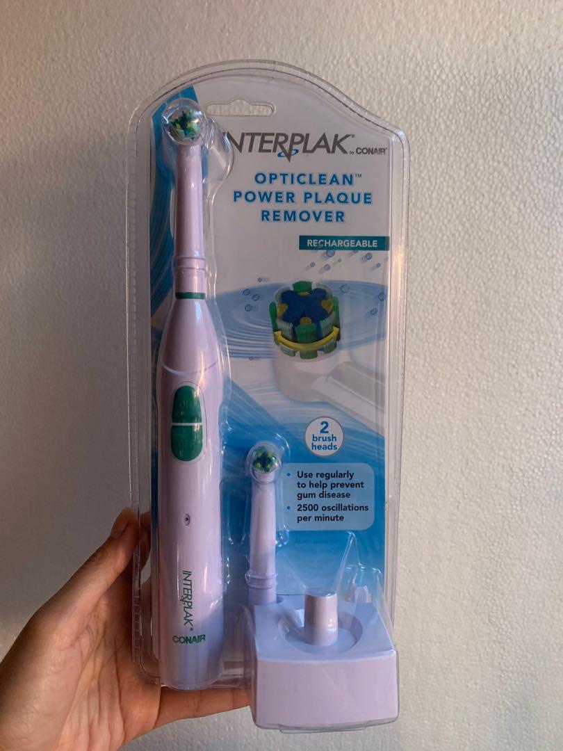 interplak opticlean rechargeable toothbrush