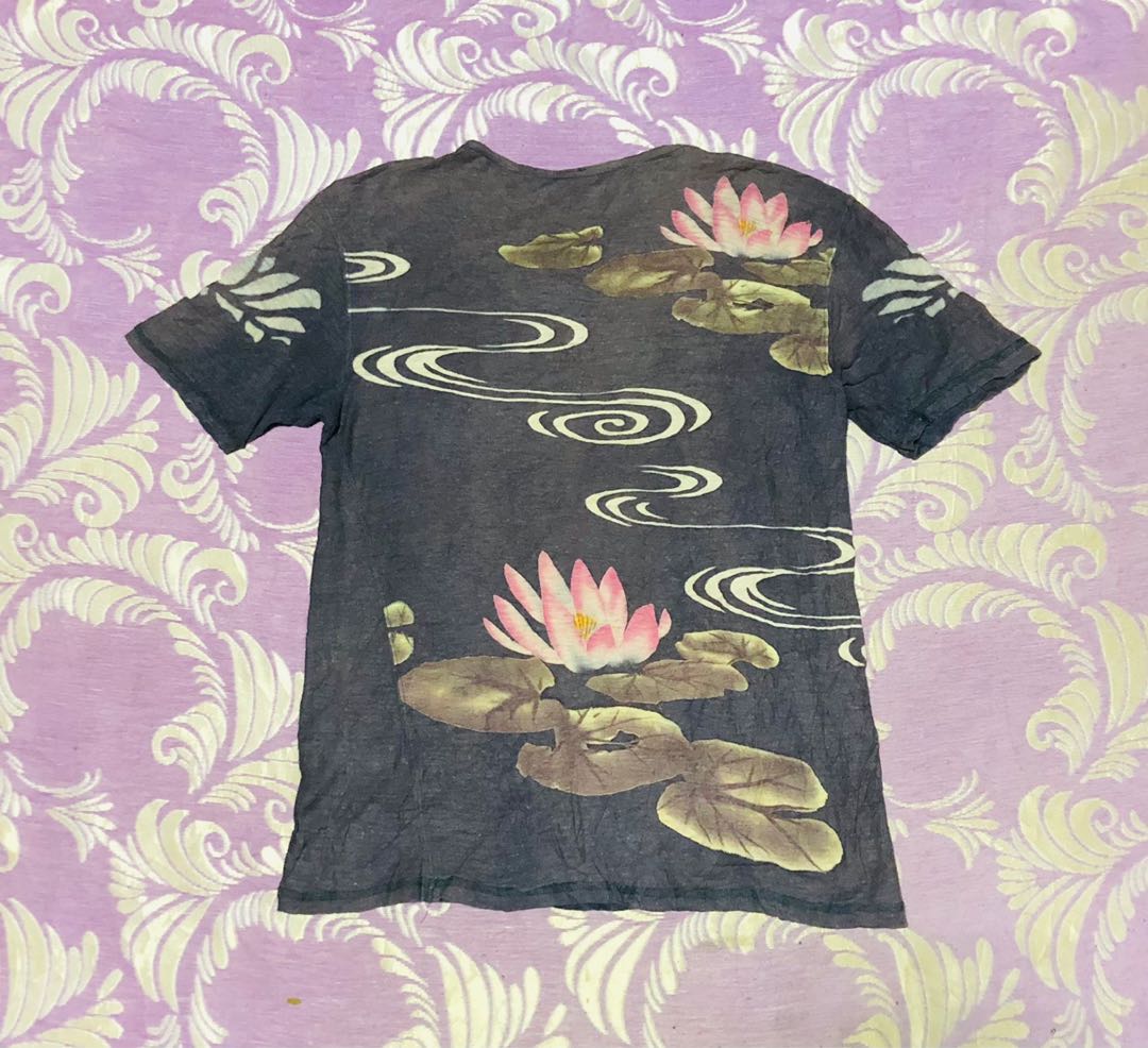 JAPANESE LOTUS FLOWER TSHIRT, Men's Fashion, Tops & Sets, Tshirts
