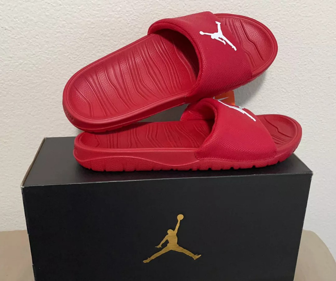 Red Jordan Slides Mens | truongquoctesaigon.edu.vn