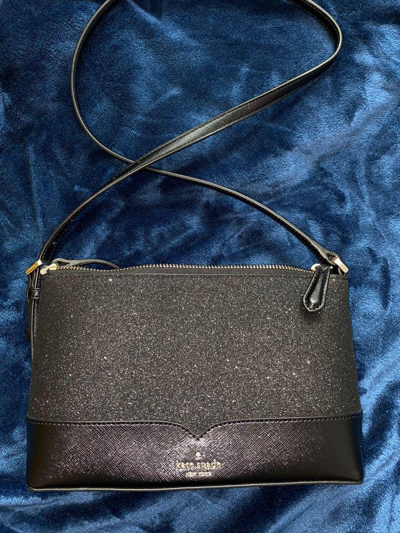 Kate Spade Lola Glitter Crossbody Bag, Women's Fashion, Bags & Wallets,  Purses & Pouches on Carousell