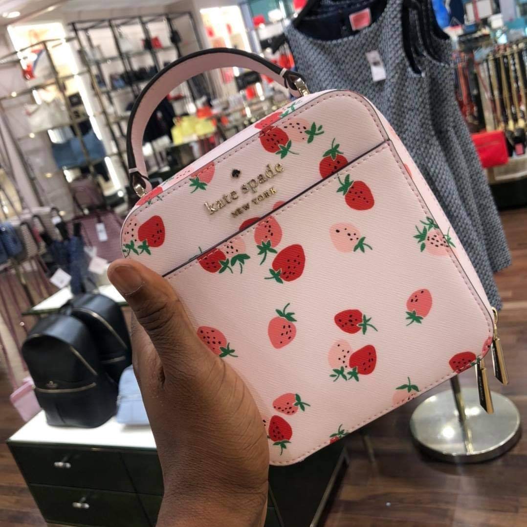 Kate spade strawberry vanity crossbody, Women's Fashion, Bags & Wallets