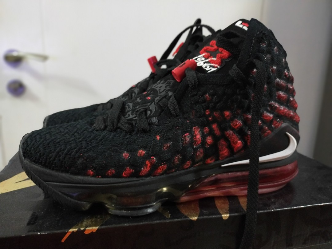 lebron 17 university red