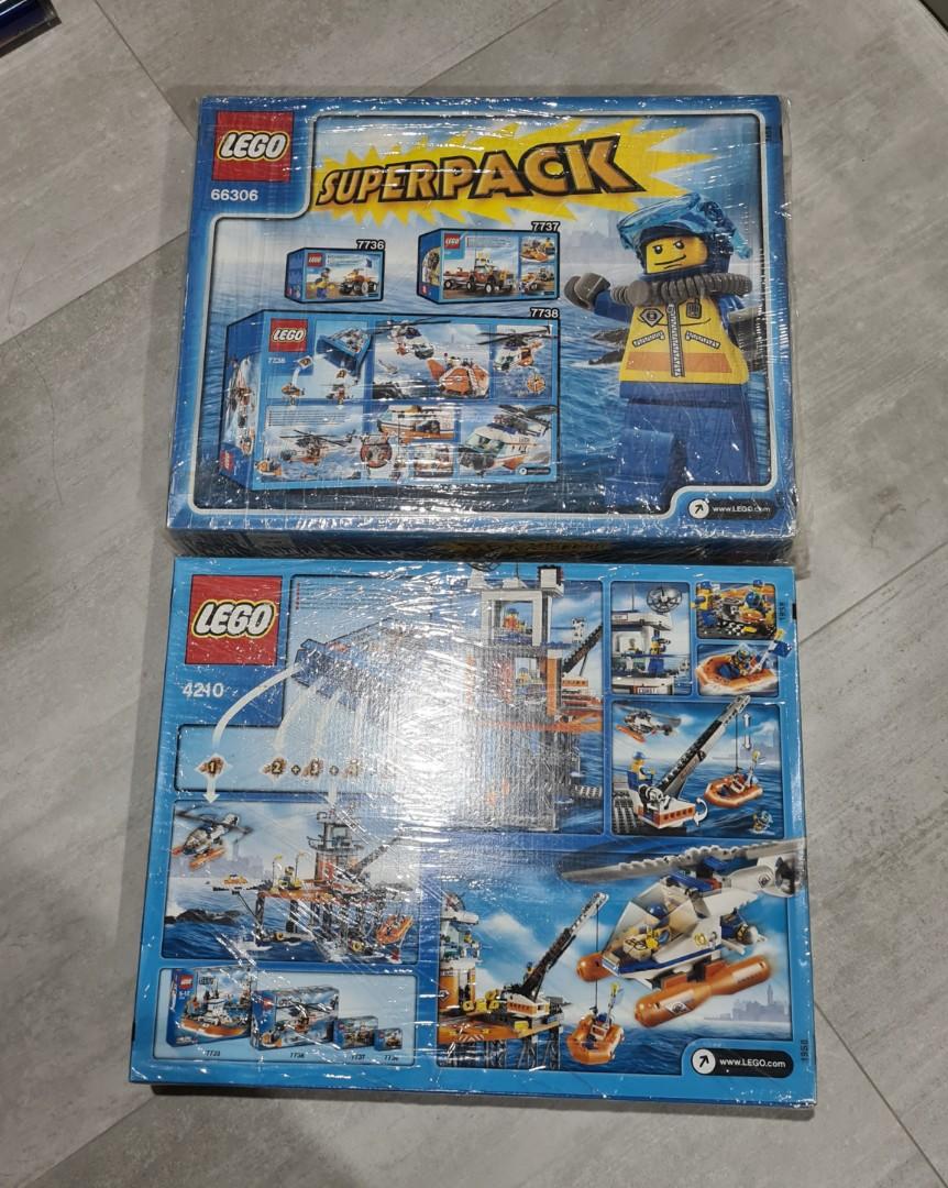 Big Set: Lego 4210 66306 Coast Guard series, Hobbies Toys