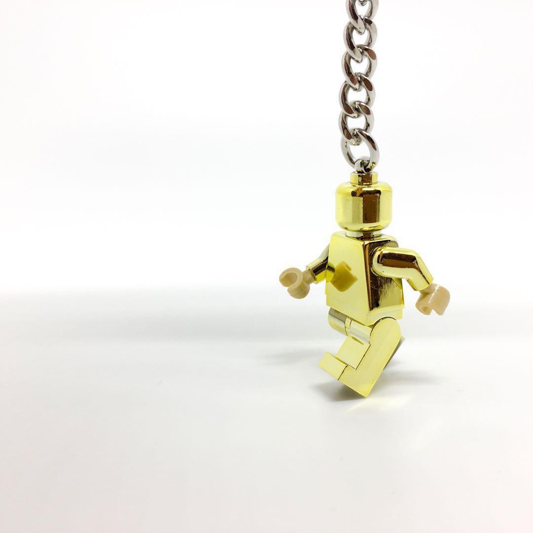 Lego Gold Minifigure Key Chain