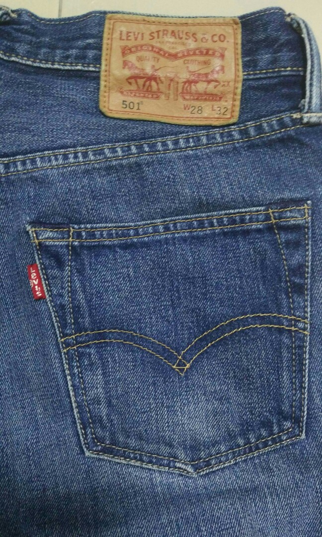 size levis 501