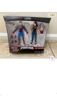 Marvel Legends Spider-man and Mary Jane two-pack
