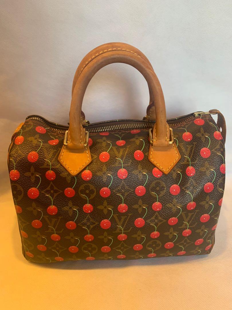 Authentic Louis Vuitton Limited Edition monogram cerises cherry bucket bag,  Luxury on Carousell