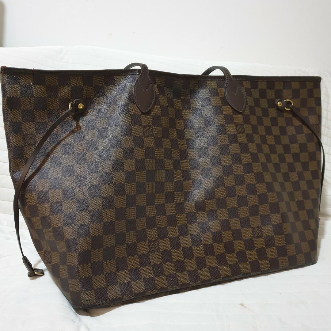 Authentic Louis Vuitton Neverfull GM, Luxury, Bags & Wallets on Carousell
