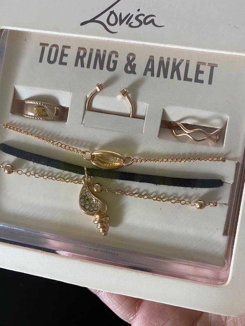Lovisa top toe rings