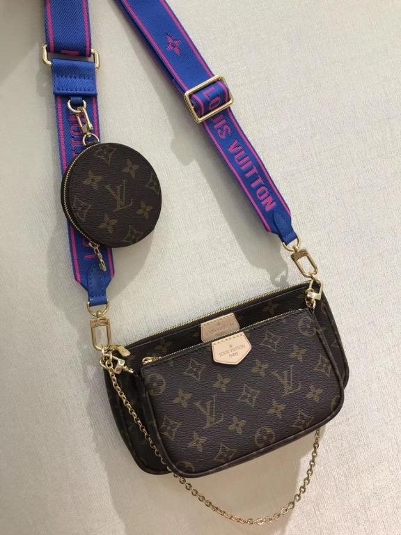 Lv Multi Pochette Monogram Canvas (Category: Luxury Bags & Wallets) located in Makati City. Submitted by luxurbagonlineshop (Listing ID 1078475687, Image 1). Description: Inclusion: Dustbag Carecard Box ✅ Ready Stock! ✅ Reseller/Wholesale are welcome! ✅ No, cancel if the items already ship out. ✅ Follow us for more happening deals! "If you have any questions please feel free to contact us.