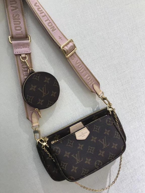 Lv Multi Pochette Monogram Canvas (Category: Luxury Bags & Wallets) located in Makati City. Submitted by luxurbagonlineshop (Listing ID 1078475687, Image 2). Description: Inclusion: Dustbag Carecard Box ✅ Ready Stock! ✅ Reseller/Wholesale are welcome! ✅ No, cancel if the items already ship out. ✅ Follow us for more happening deals! "If you have any questions please feel free to contact us.