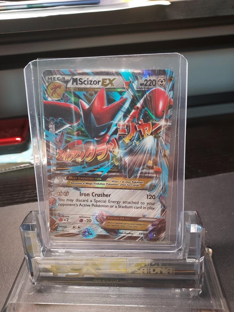 Pokemon M Scizor Ex 77 122 Ultra Rare Hobbies Toys Toys Games On Carousell