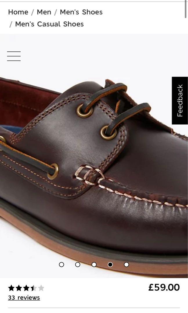 Marks and spencer deck hotsell shoes