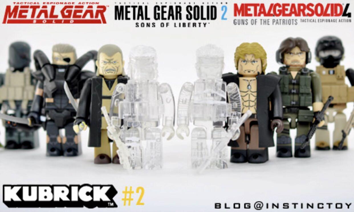 その他 MGS MEDICOM KUBRICK L GEAR SOLID 2 Metal Gear Solid 2 Kubrick Series - IGN