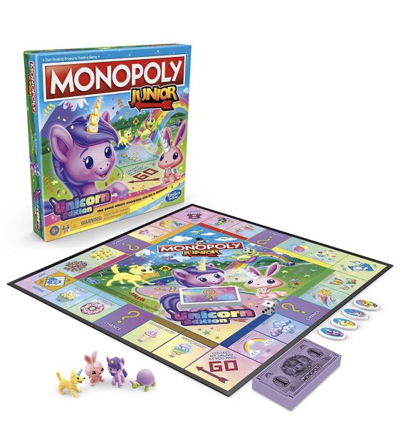 Monopoly Jr Unicorn, Hobbies & Toys, Toys & Games on Carousell