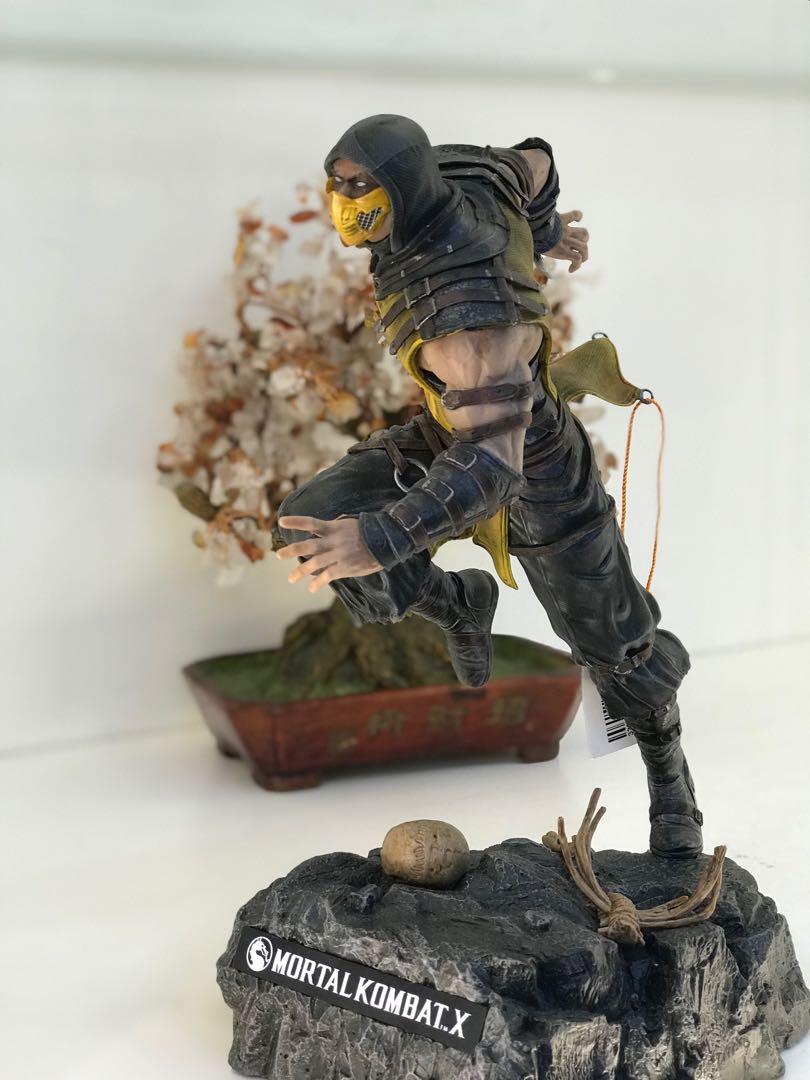 MORTAL KOMBAT X SCORPION STATUE ACTION FIGURE COLLECTOR S EDITION