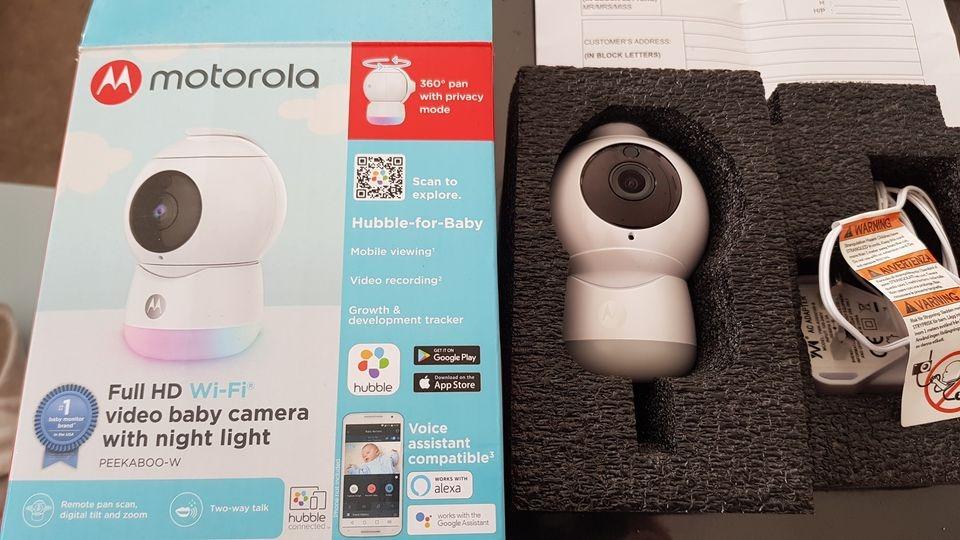 Peek a boo baby monitor hot sale