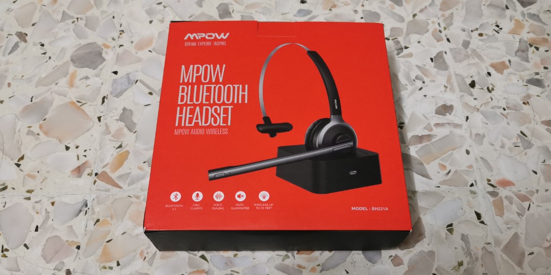mpow bluetooth headset model bh231a