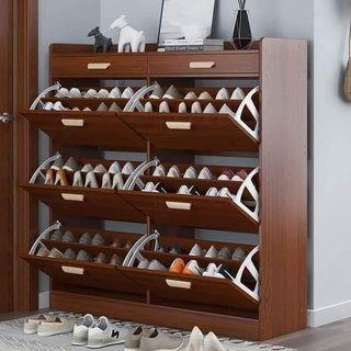 Multi-functional Flip Shoe Cabinet Organizer
