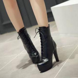 [NEW] High-Cut Boots (Black)