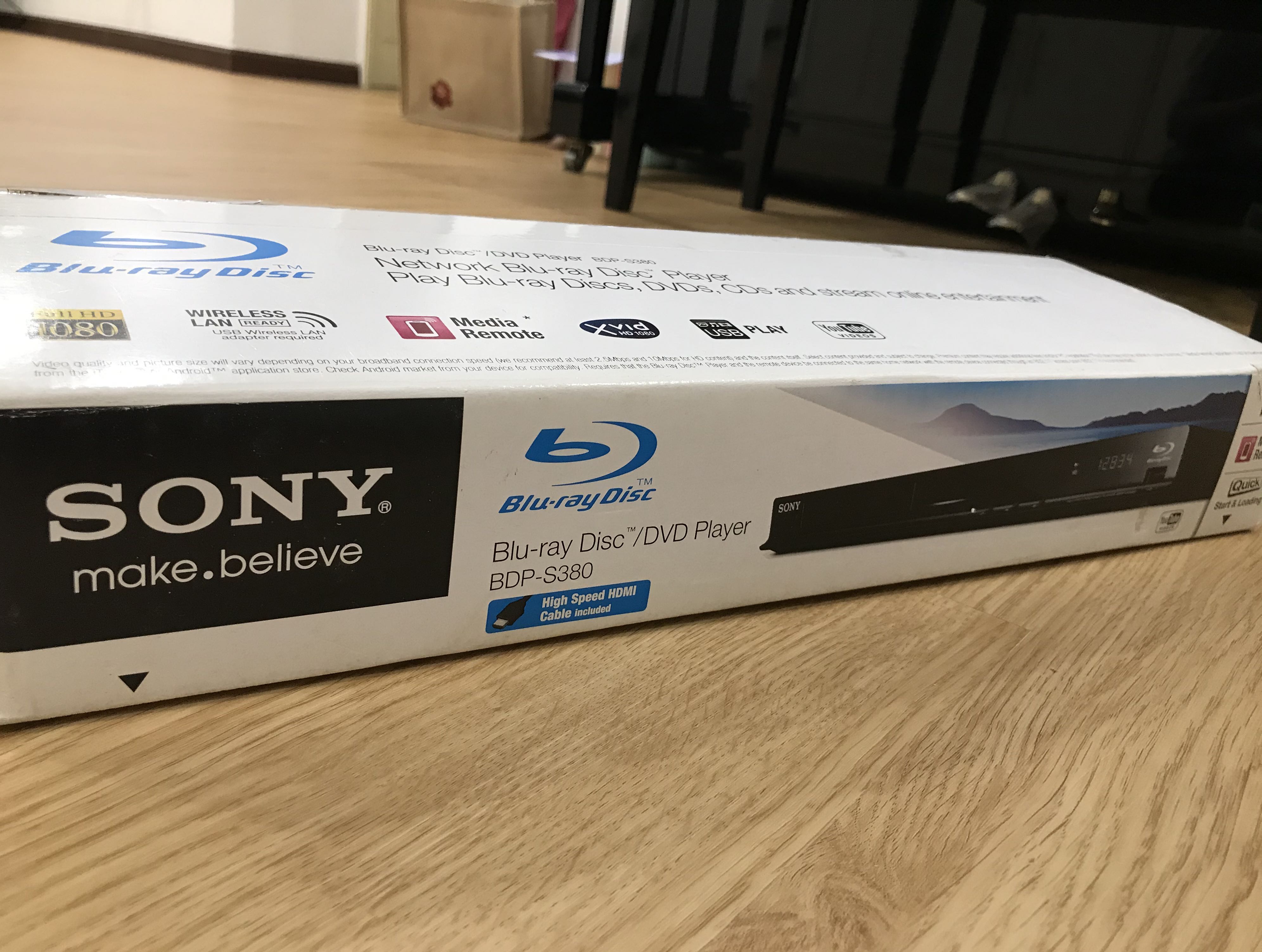 New Sony Blu Ray Dvd Player p S380 Electronics Others On Carousell
