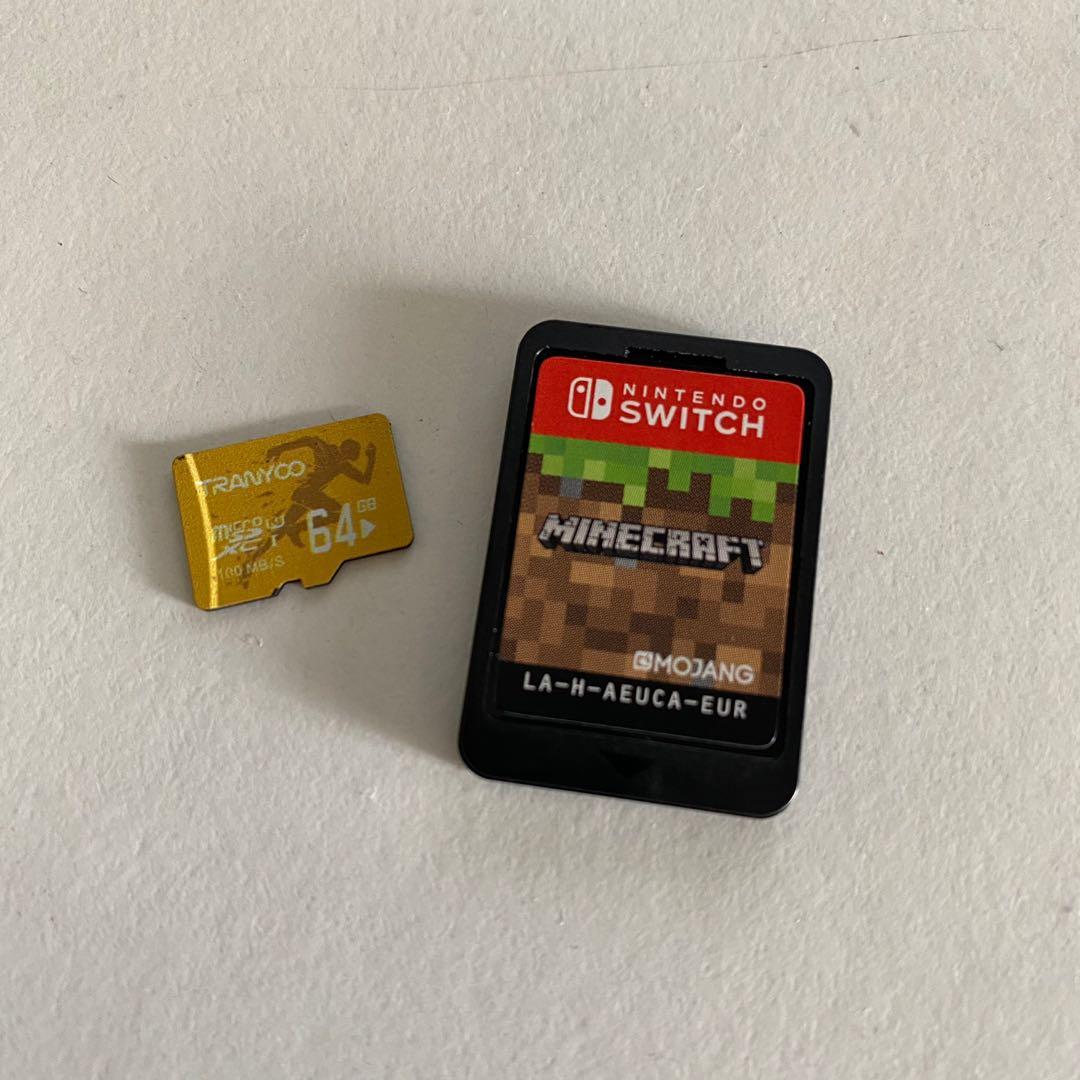 Nintendo Switch Minecraft Game Card Memory Card Video Gaming Video Games On Carousell