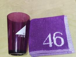 Nogizaka46 Plastic cup and Towel