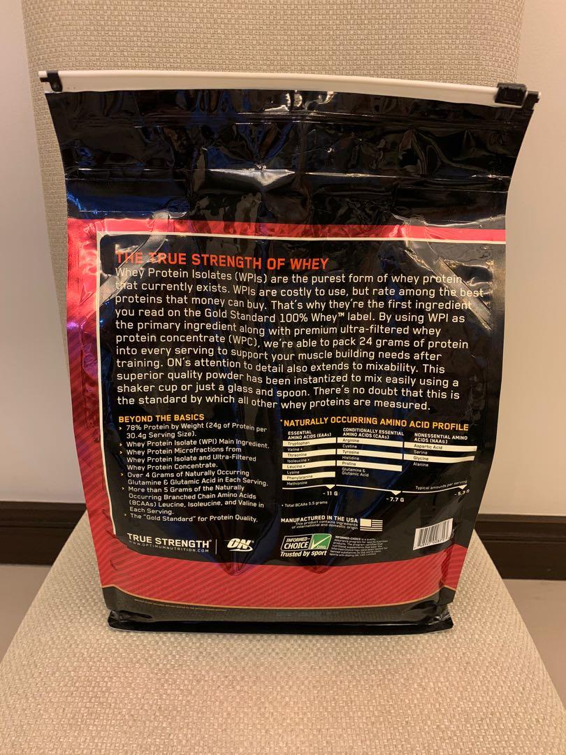 ON Gold Standard 100% Whey Protein (Category: Sports & Fitness Nutrition) located in Pasig City. Submitted by dey2x (Listing ID 1078426812, Image 2). Description: ON Gold Standard 100% Whey Protein -2.85kgs left -Expiration Date: 9/2021 -Orig Price: Php 6,000 -What you see is what you get RFS: Stopped working out -Location: Pasig/Katipunan Area -Ready for shipping -Delivery via Grab/Lalamove (c/o BUYER) NO RETURN POLICY..
