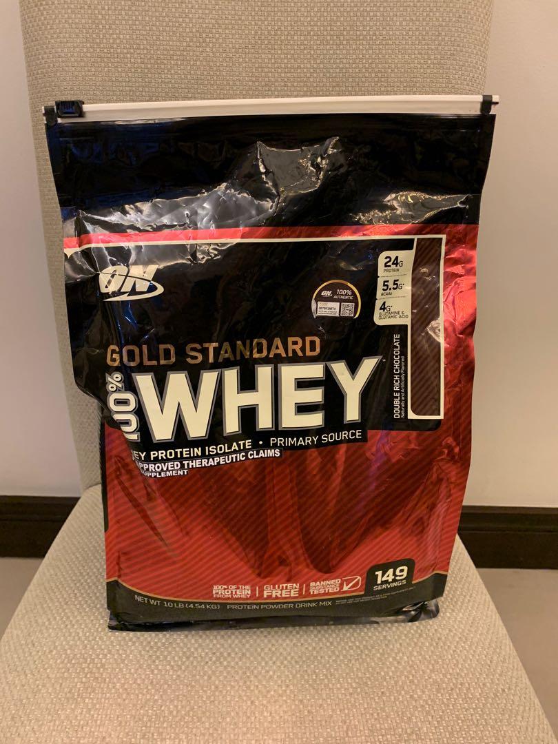 ON Gold Standard 100% Whey Protein (Category: Sports & Fitness Nutrition) located in Pasig City. Submitted by dey2x (Listing ID 1078426812, Image 1). Description: ON Gold Standard 100% Whey Protein -2.85kgs left -Expiration Date: 9/2021 -Orig Price: Php 6,000 -What you see is what you get RFS: Stopped working out -Location: Pasig/Katipunan Area -Ready for shipping -Delivery via Grab/Lalamove (c/o BUYER) NO RETURN POLICY..