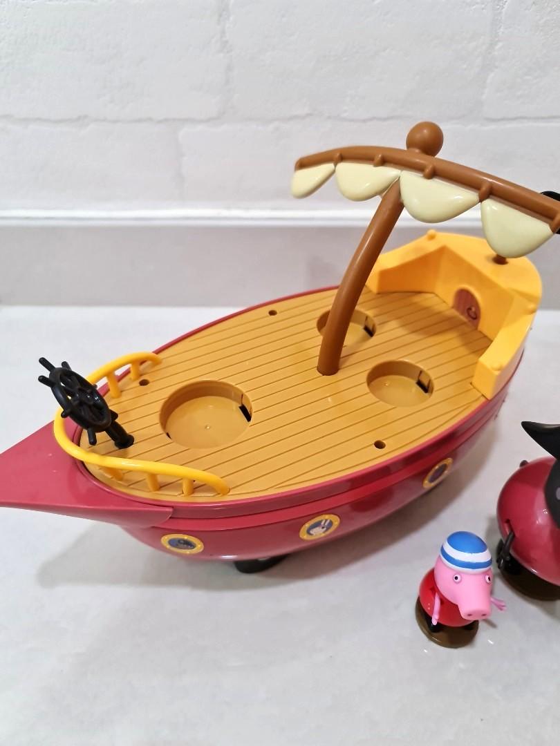 Peppa Pig Grandpa Sailing Boat with Figurines, Hobbies & Toys, Toys