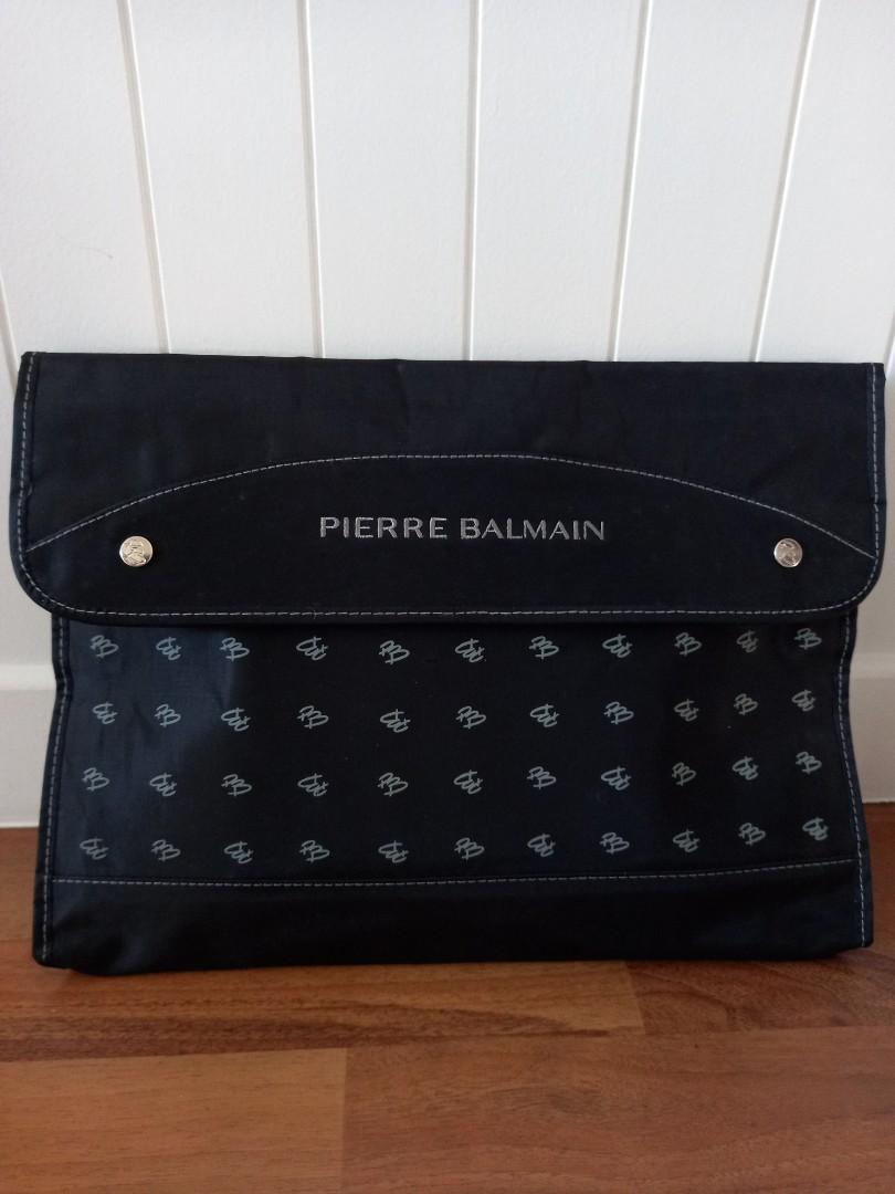 Pierre Balmain Document/Laptop Bag, Luxury, Bags & Wallets on Carousell