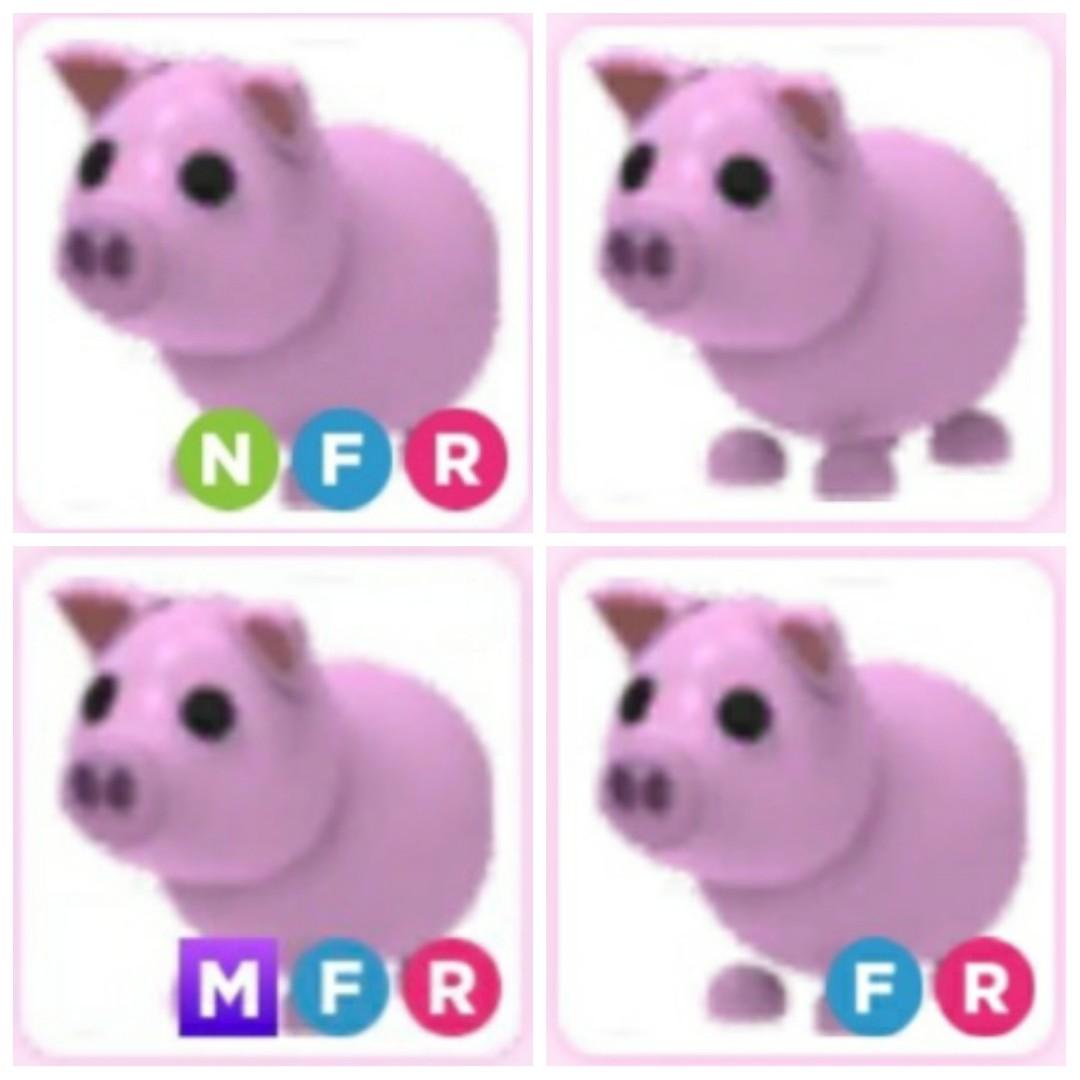 Pig Normal N MFR Adopt me pet Roblox, Video Gaming, Gaming Accessories