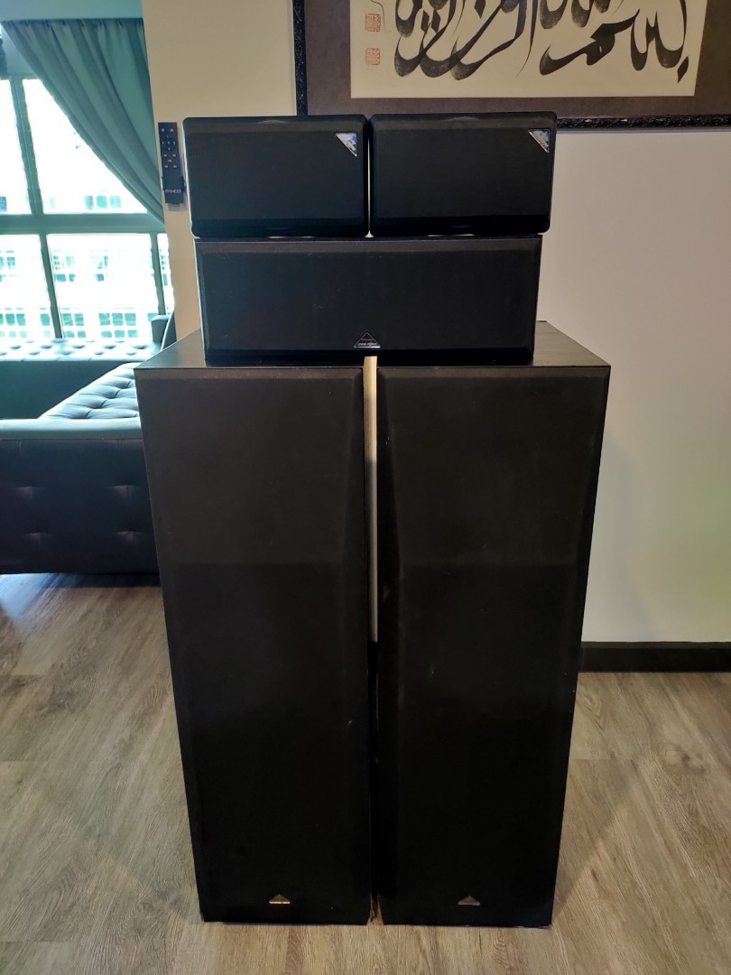 Pioneer Linear Power 5.1 Speakers Audio Soundbars Speakers