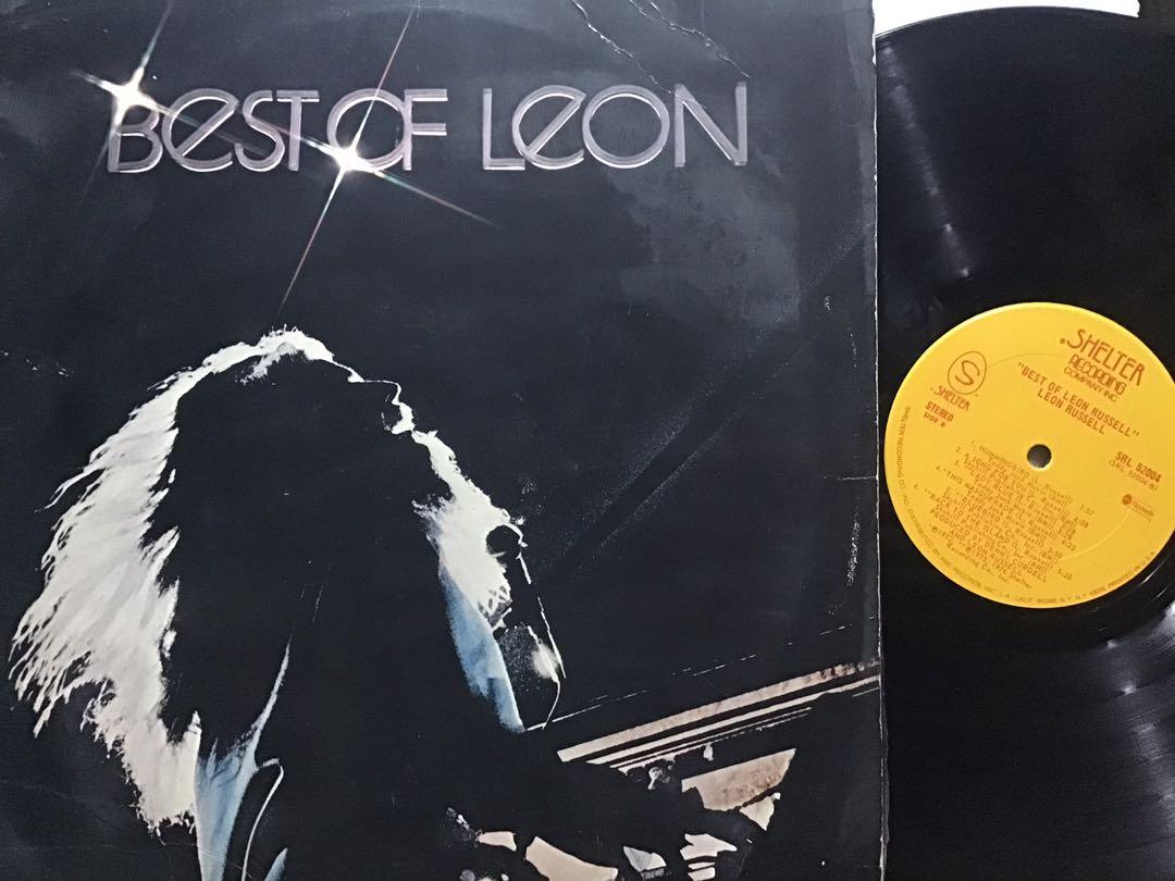 PIRING HITAM Best of Leon Russell VINYL LP Anubis Classic ...