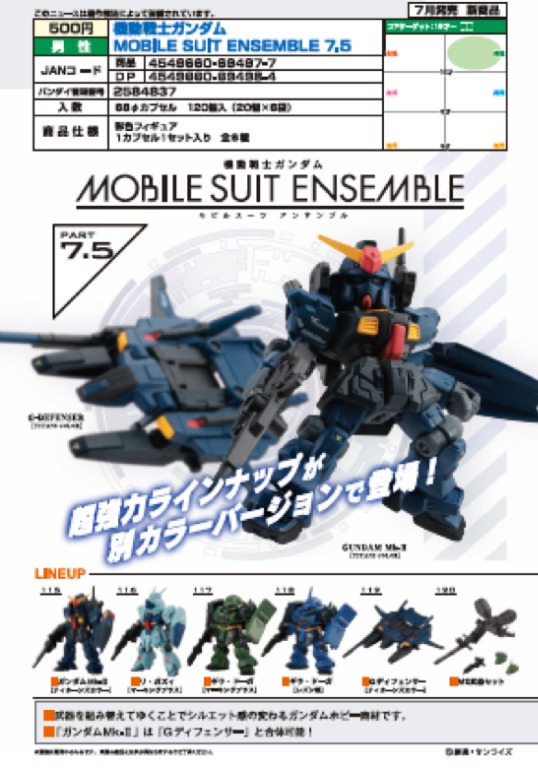 預訂 Pre Order Gundam 高達機動戦士ガンダムmobile Suit Ensemble 7 5 全6種 一套 興趣及遊戲 玩具 遊戲類 Carousell