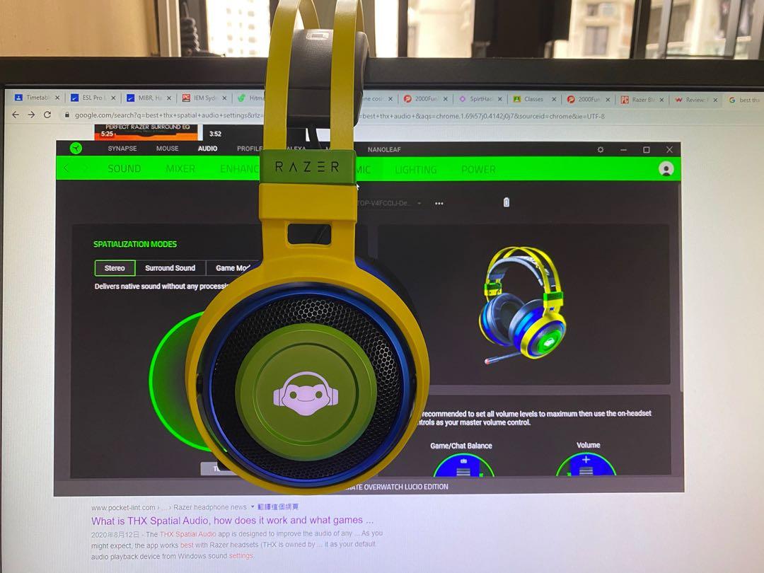 Razer Nari Ultimate Lucio Edition Gaming Headset 電競耳機 電子產品 錄音器材 Carousell Razer Nari Ultimate Lucio Edition Gaming Headset 電競耳機 電子產品 錄音器材 Carousell