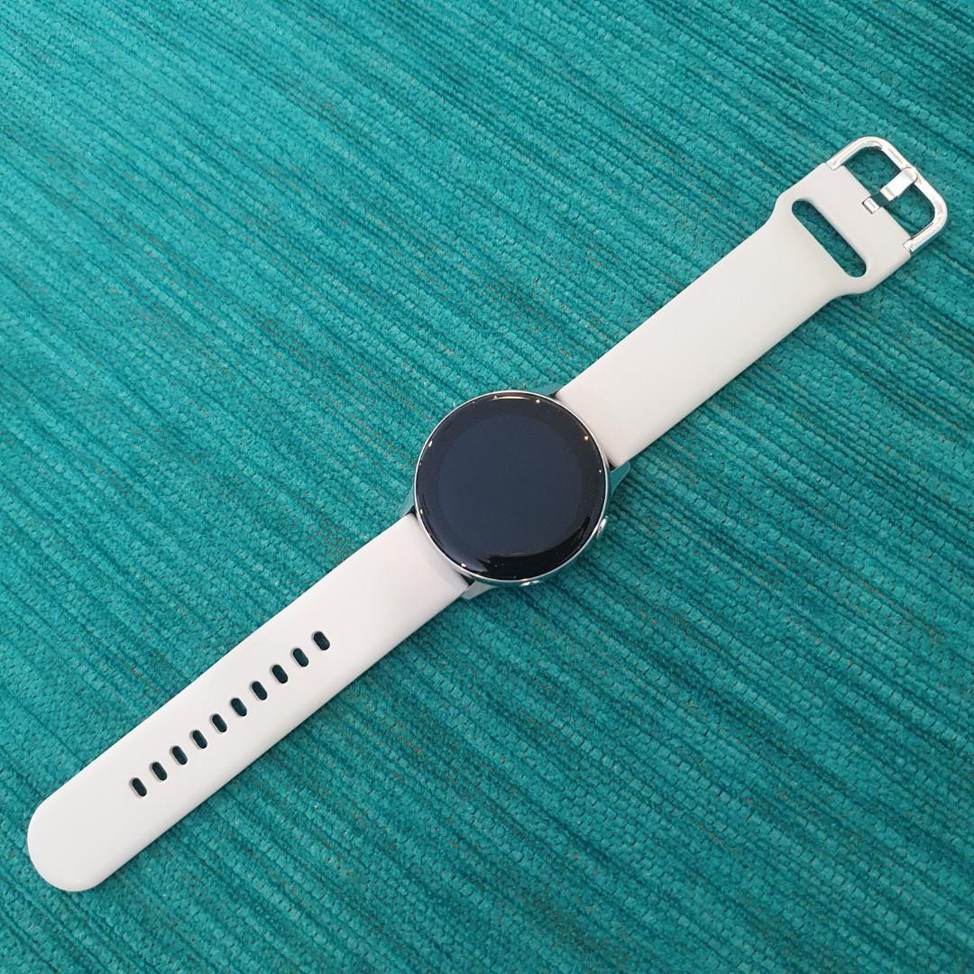 Samsung Galaxy Watch Active Silver, Luxury, Watches on Carousell