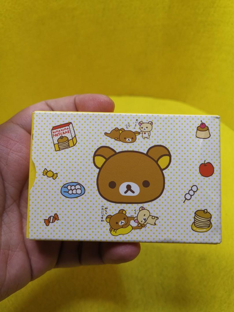 SanX Rilakkuma Playing Cards, Hobbies & Toys, Toys & Games on Carousell
