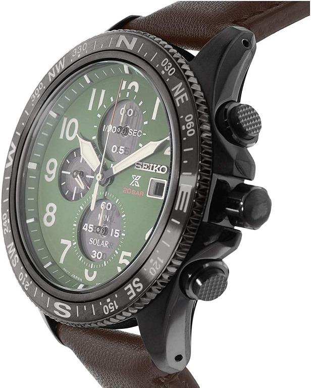Seiko Prospex Calfskin diver Solar watch SSC739P1, Seiko Prospex