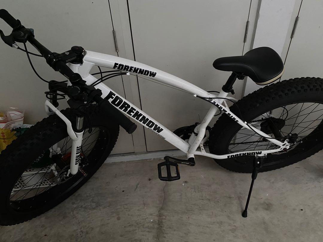 Foreknow snow bike online