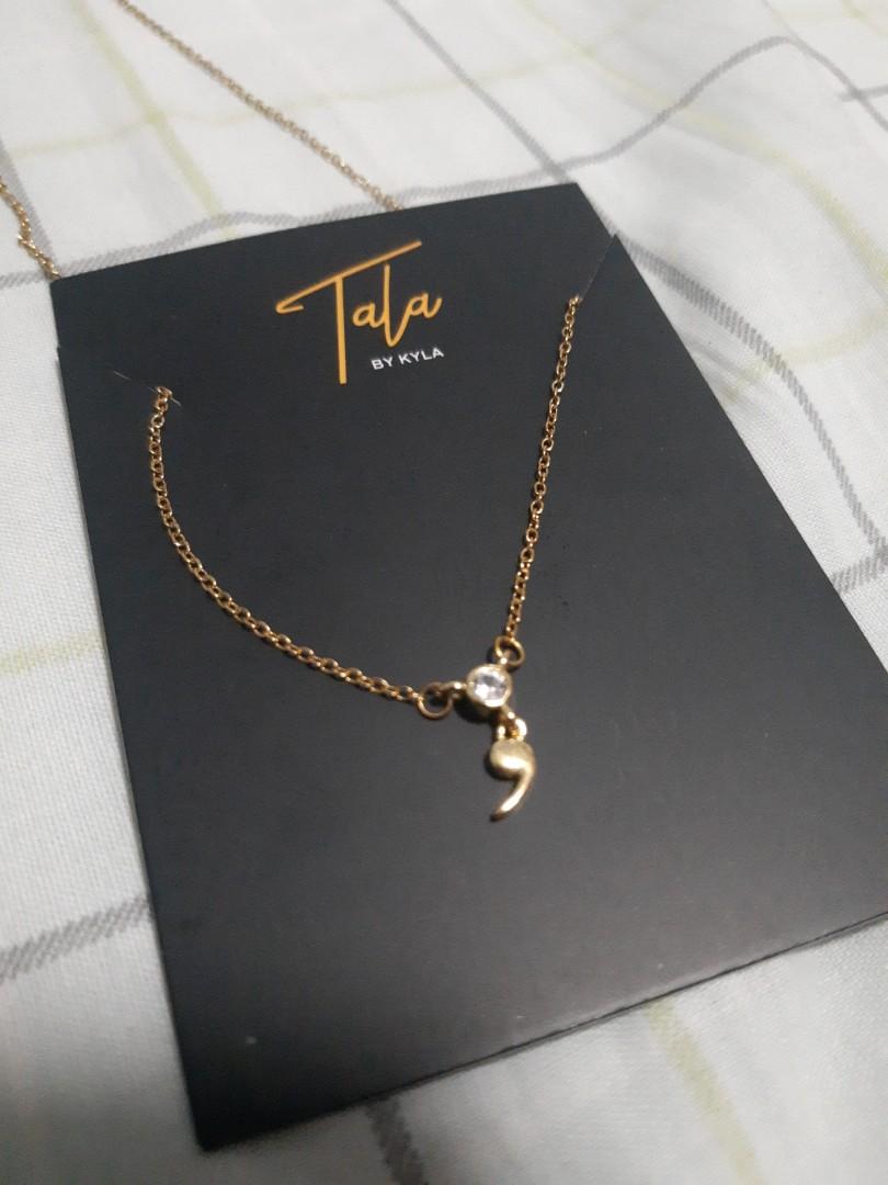 Semicolon Necklace of Tala by kyla Women s Fashion Jewelry