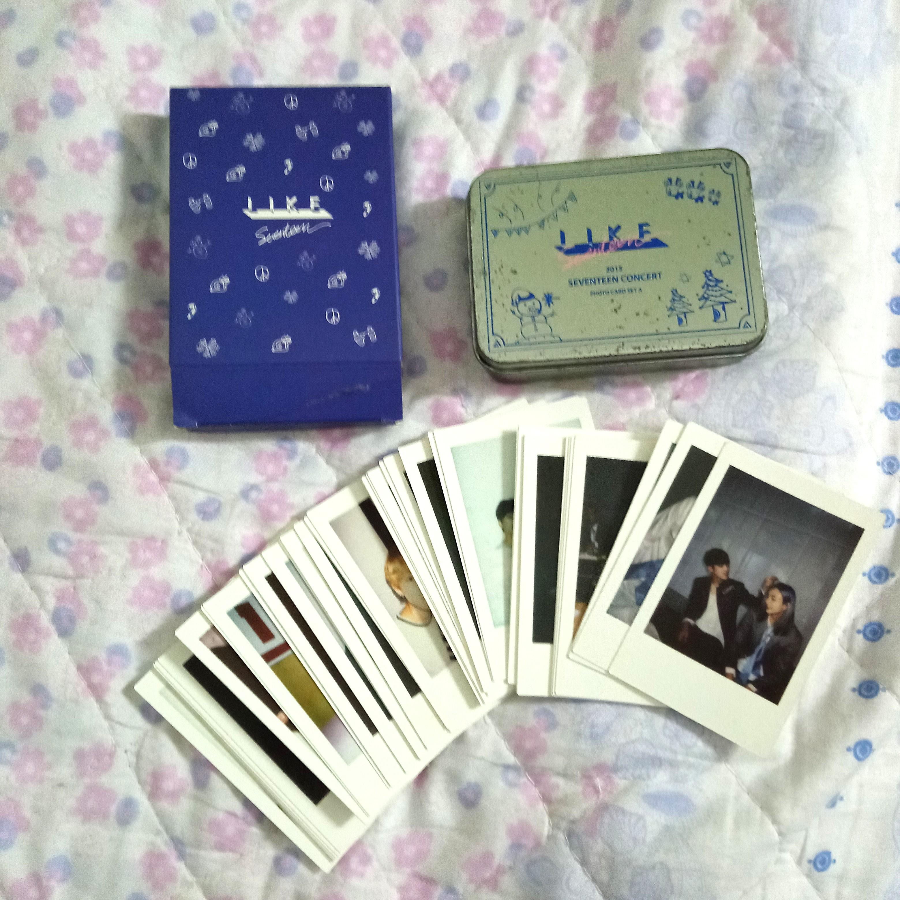 Seventeen Like Seventeen 2015 Concert Photocard Set A