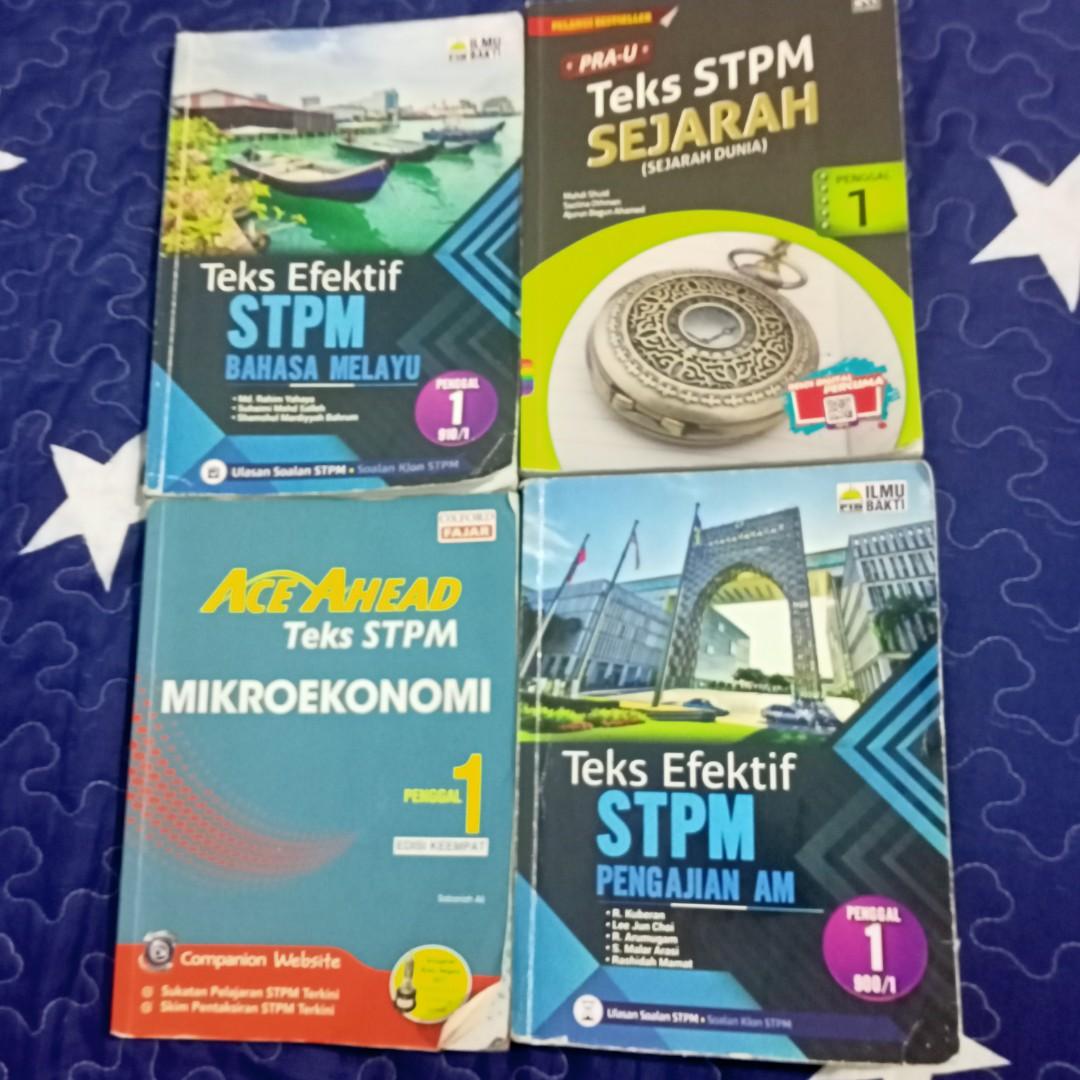 Stpm Sem 1 Sejarah Ekonomi Pengajian Am Bahasa Melayu Textbooks On Carousell