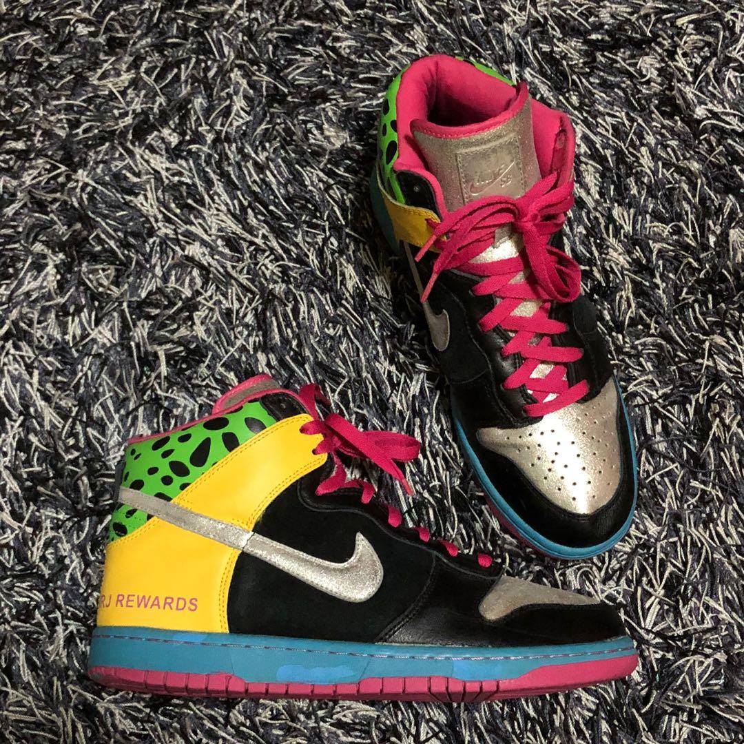 Streetwear Vintage Vtg NIKE DUNK HIGH NRJ MUSIC AWARDS 2009 Men s