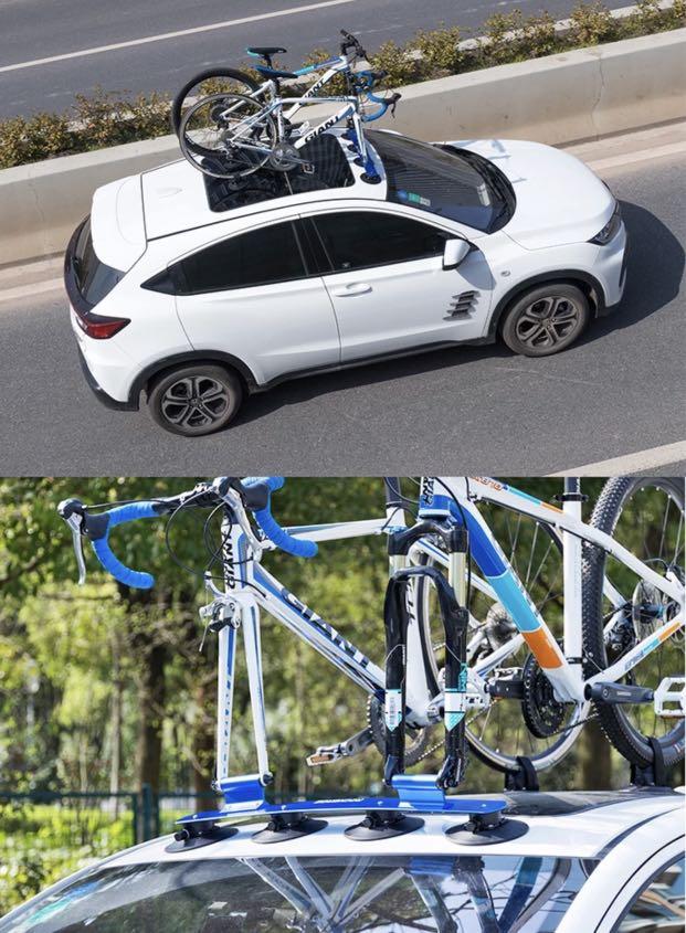 suction cup roof bike rack