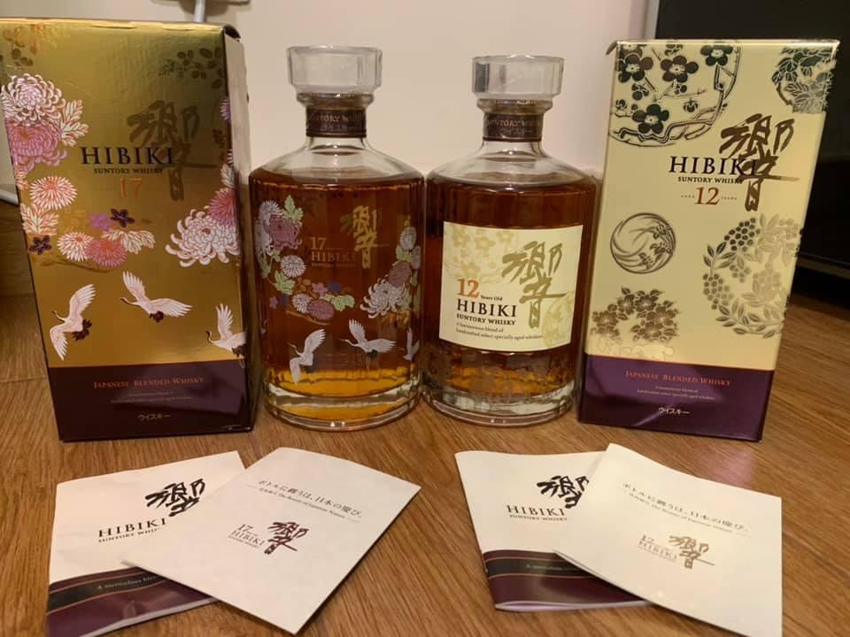 響 山崎 竹鶴 白州 秩父 余市 Suntory Nikka Whisky 威士忌 Yamazaki Hibiki 花鳥風月 羽生 酒版 金花 限定版 特別版 機場版 嘢食 嘢飲 酒精類飲品