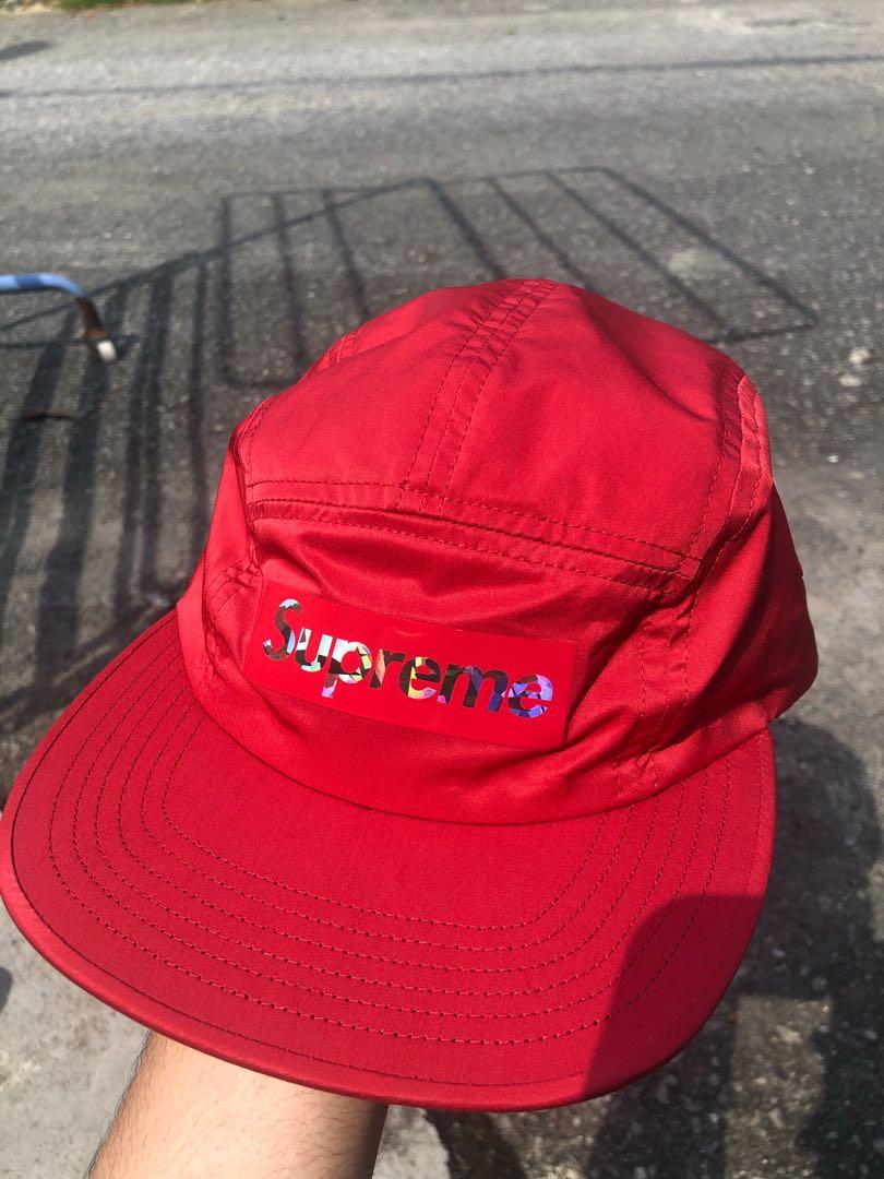 Supreme holographic cap hot sale