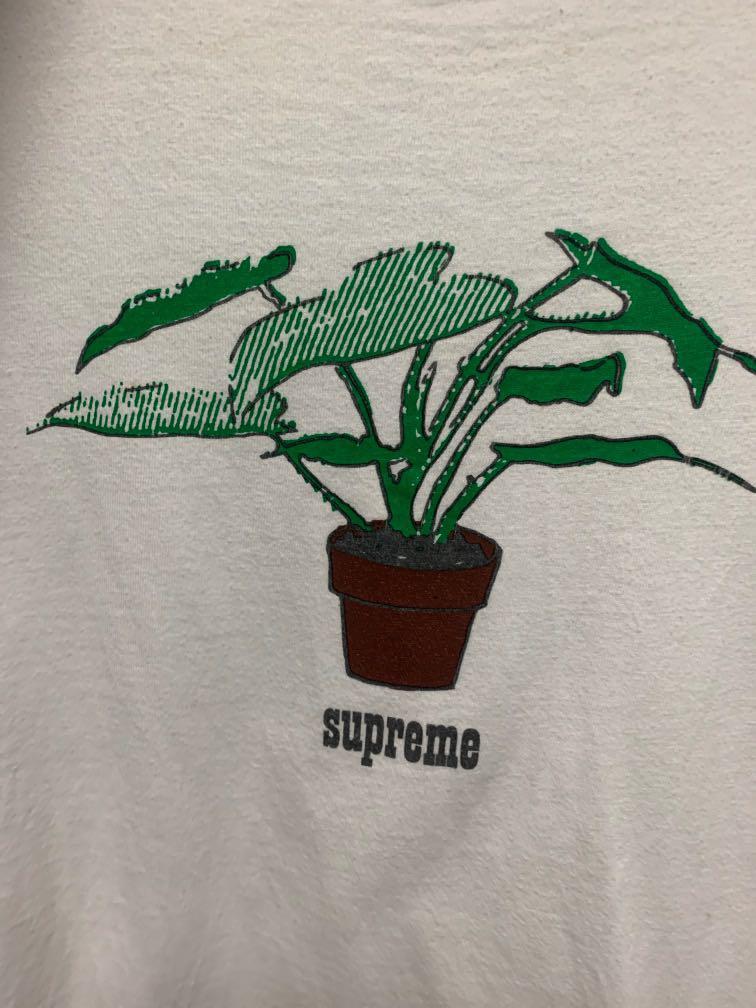 Supreme plant online tee white